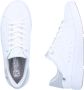 Rieker Witte Elegante Leren Sneakers White Dames - Thumbnail 10