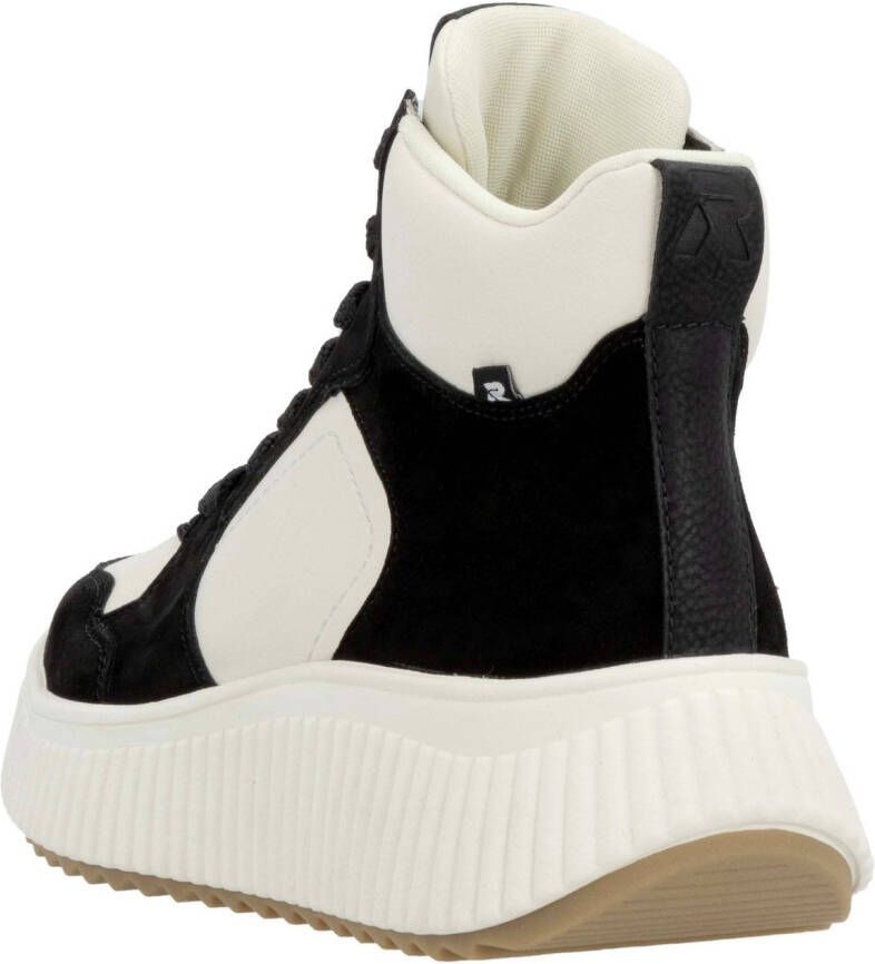 Rieker EVOLUTION Sneakers vrijetijdsschoen high top sneaker veterschoenen schachtvering
