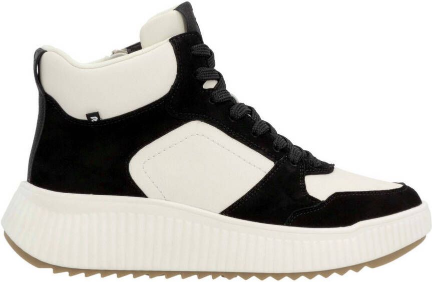 Rieker EVOLUTION Sneakers vrijetijdsschoen high top sneaker veterschoenen schachtvering