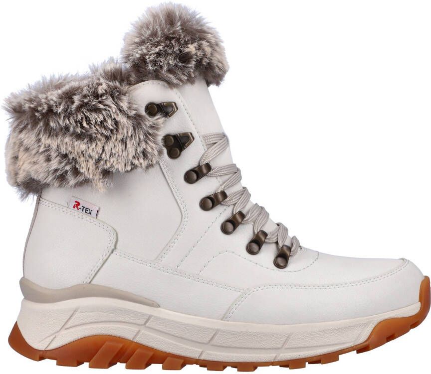Rieker EVOLUTION Winterlaarzen Hightop sneakers veterschoenen winterlaarzen met lamswolvoering