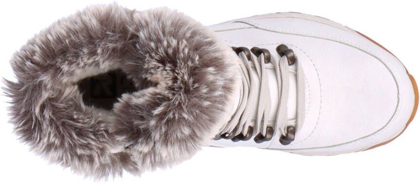 Rieker EVOLUTION Winterlaarzen Hightop sneakers veterschoenen winterlaarzen met lamswolvoering