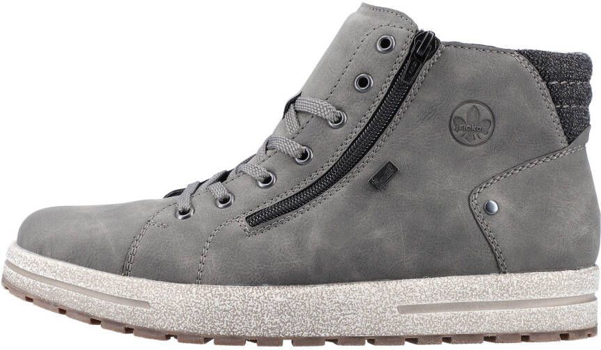 Rieker Hoge veterschoenen met twee ritsen vrijetijdsschoen veterschoen