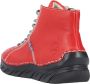 Rieker Hoge veterschoenen veterschoen high top sneaker veterschoen met contraststiksel - Thumbnail 4