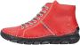 Rieker Hoge veterschoenen veterschoen high top sneaker veterschoen met contraststiksel - Thumbnail 8
