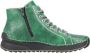 Rieker Hoge veterschoenen met modieuze profielzool - Thumbnail 7