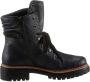 Rieker Hoge veterschoenen enkellaarsjes profielzool blokhak met casual vetersluiting - Thumbnail 8