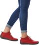 Rieker Hoge veterschoenen enkellaars veterschoen met kadernaad - Thumbnail 11