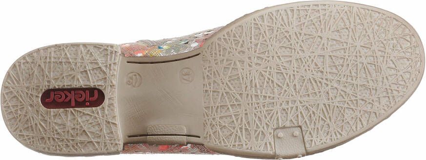 Rieker Hoge veterschoenen blokhak veterschoen laarsjes met mooie laser-cut - Foto 7