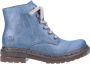 Rieker Hoge veterschoenen veterschoen blokhak met logo-embossing - Thumbnail 7