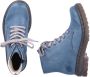 Rieker Hoge veterschoenen veterschoen blokhak met logo-embossing - Thumbnail 9