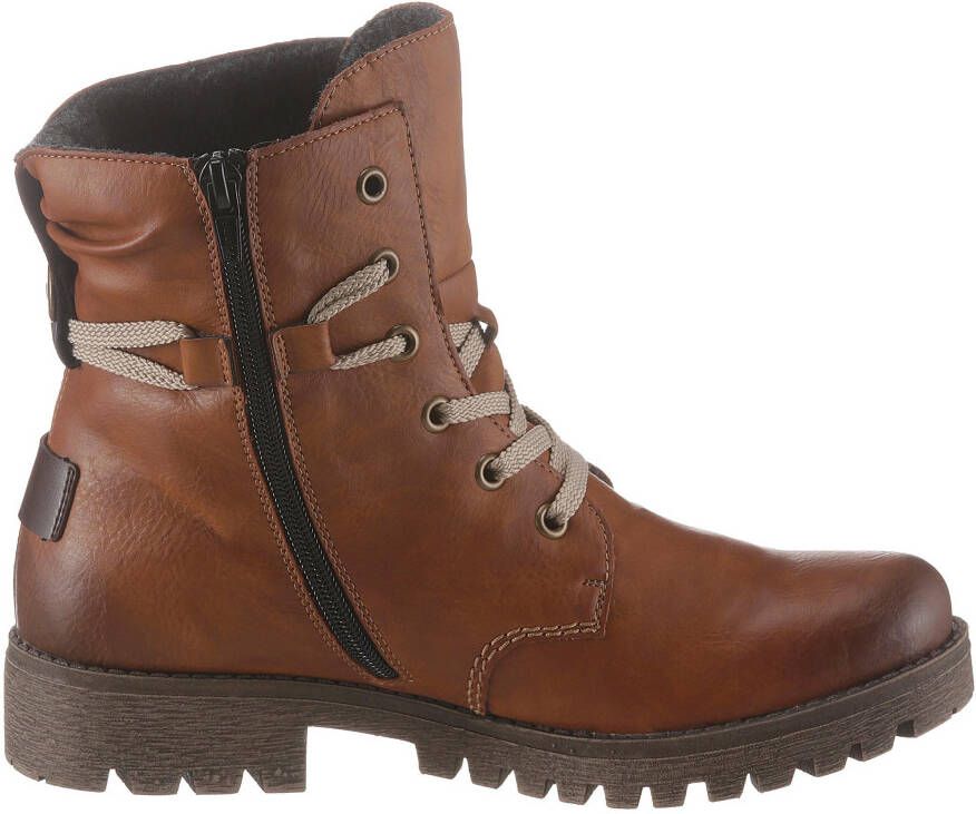 Rieker Hoge veterschoenen met opvallende vetersluiting - Foto 7