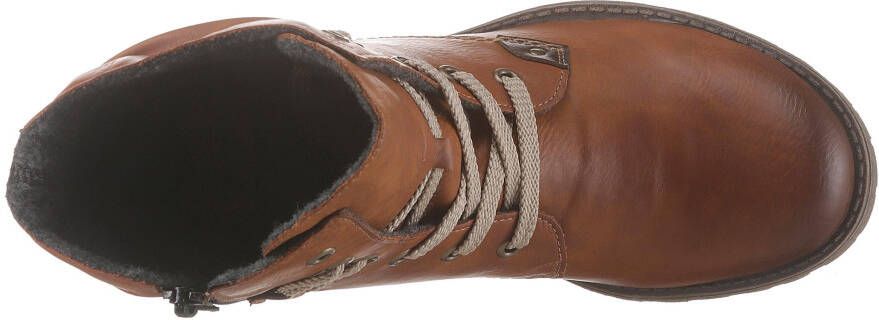 Rieker Hoge veterschoenen met opvallende vetersluiting - Foto 8