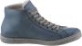 Rieker Hoge veterschoenen veterschoen laarzen met rits aan de buitenkant - Thumbnail 8