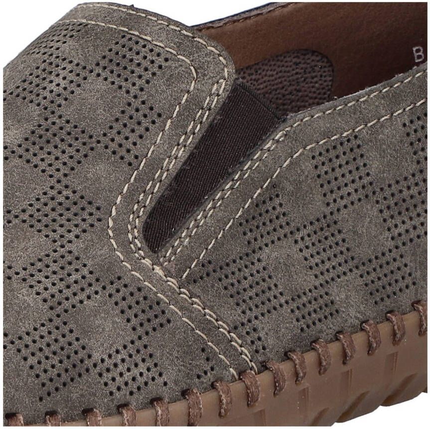 Rieker Instappers loafer instapschoen casual slipper met kleine stretch-inzetten