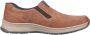 Rieker heren lage schoenen zakelijke schoenen leren schoenen 14362-24 extra bruin - Thumbnail 6