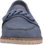 Rieker 51863-10 Mocassin jeansblauw - Thumbnail 11