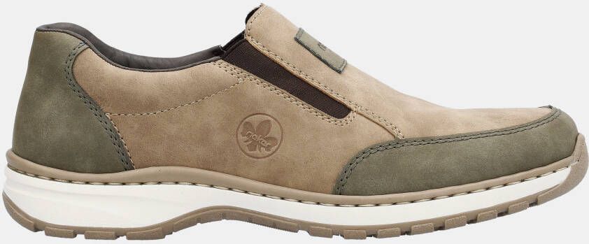 Rieker Instappers Lage schoen vrijetijdsschoen om in te stappen met stretch-inzetten
