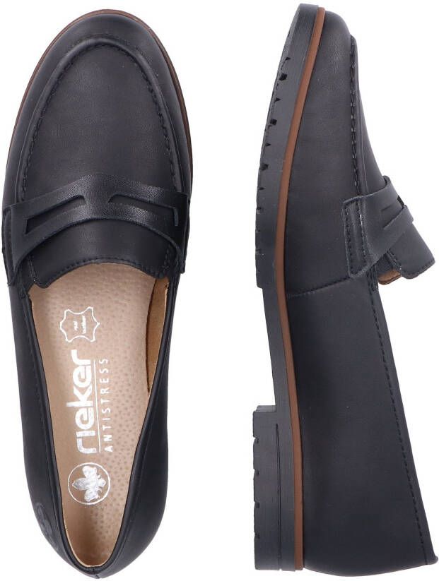 Rieker Instappers Business slipper mocassin instapschoen met geprofileerde loopzool - Foto 8