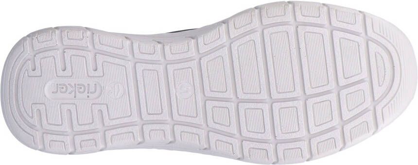 Rieker Instappers Vrijetijdsschoen slipper halfschoen in materiaalmix.