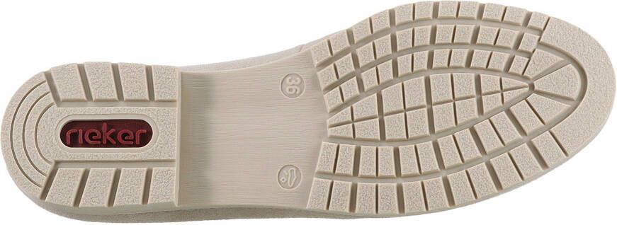 Rieker Instappers Chunky slipper mocassin met zachte leren binnenzool
