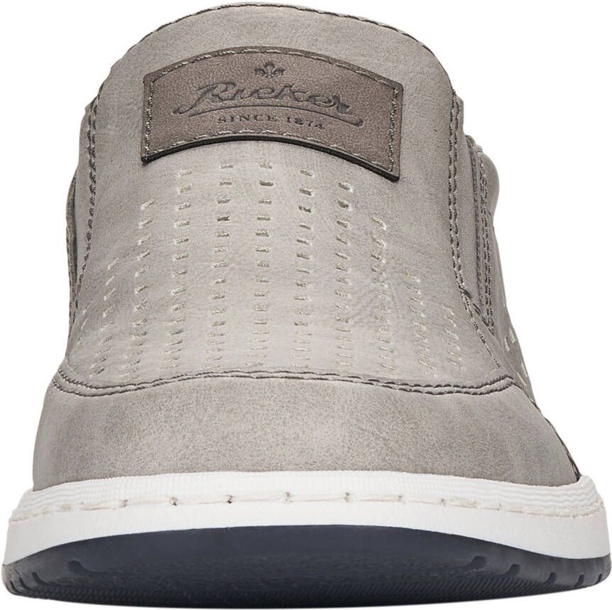 Rieker Instappers slip-on sneaker loafer comfort schoen met elastiek voor goede pasvorm