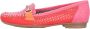 Rieker Instappers moccasin loafer zomerschoen met luchtige perforatie - Thumbnail 10