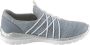 Rieker Blauwe Damen Sneakers met Krepp Zool - Thumbnail 2