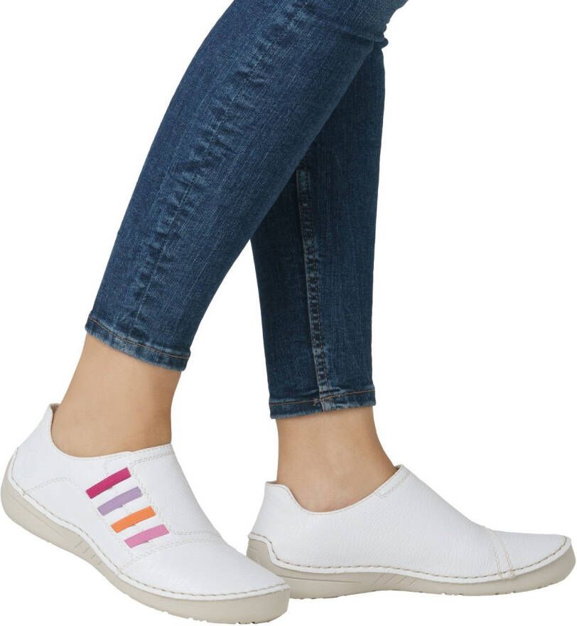 Rieker Instappers Slip-on sneaker instapschoen lage schoen met zachte binnenzool