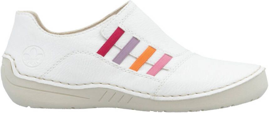 Rieker Instappers Slip-on sneaker instapschoen lage schoen met zachte binnenzool