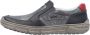 Rieker Instappers slip-on sneaker lage schoen vrijetijdsschoen met schachtpolstering - Thumbnail 4