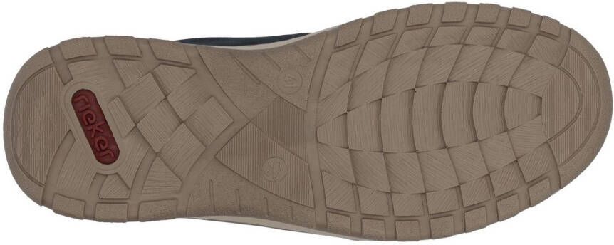 Rieker Instappers slip-on sneaker vrijetijdsschoen lage schoen met elastische band