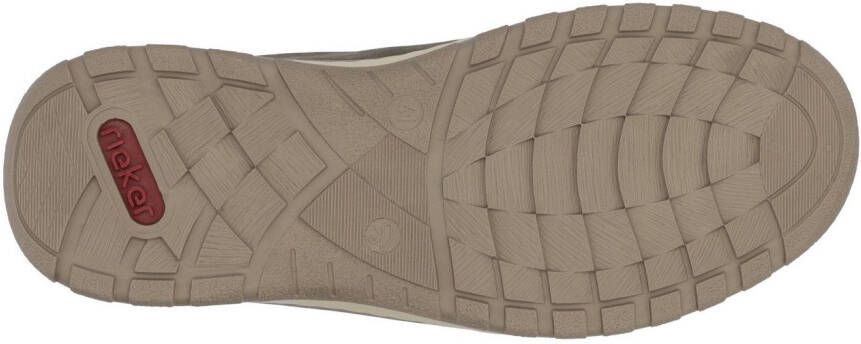 Rieker Instappers slip-on sneaker vrijetijdsschoen lage schoen met elastische band