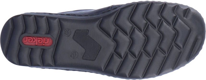 Rieker Klittenbandschoenen met subtiel paisley-patroon