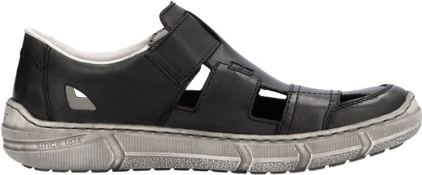 Rieker Klittenbandschoenen lage schoen vrijetijdsschoen met zachte leren binnenzool
