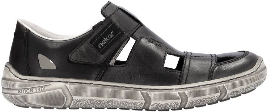 Rieker Klittenbandschoenen lage schoen vrijetijdsschoen met zachte leren binnenzool