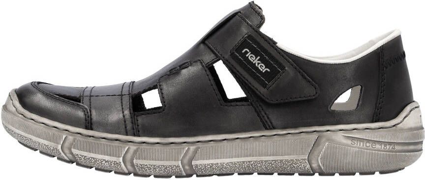 Rieker Klittenbandschoenen lage schoen vrijetijdsschoen met zachte leren binnenzool