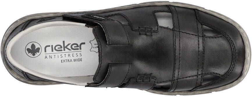 Rieker Klittenbandschoenen lage schoen vrijetijdsschoen met zachte leren binnenzool
