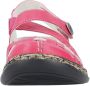 Rieker Klittenbandschoenen zomerschoen sleehak sandaal met bandjes met contrasterende stiksels - Thumbnail 5