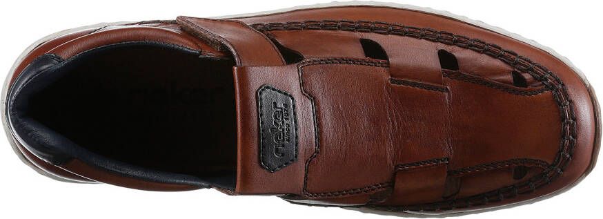 Rieker Klittenbandschoenen bakkersandaal slipper comfortabele schoen met gepolsterde schacht