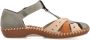 Rieker Klittenbandschoenen met contrastnaden - Thumbnail 6