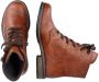 Rieker Hoge veterschoen Cognac - Thumbnail 5