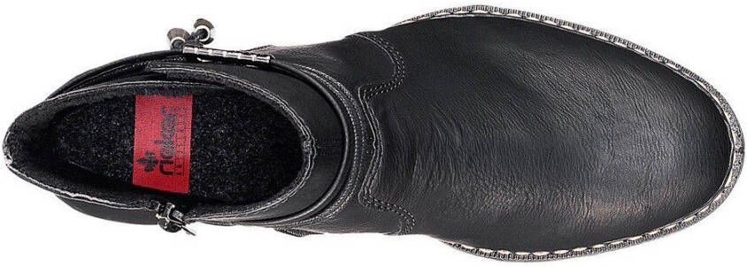 Rieker Cowboylaarsjes western enkellaars met sierbanden smalle vorm