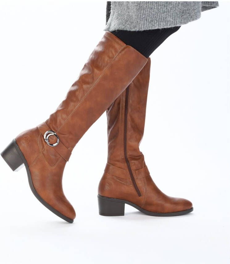 Rieker Laarzen Laars met lange schacht ritssluiting in smalle vorm - Foto 2