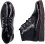 Rieker Plateaulaarsjes veterschoenen enkellaars wedge laarzen met aantrek-lus in glanzend look - Thumbnail 8