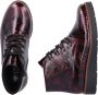 Rieker Plateaulaarsjes veterschoenen enkellaars wedge laarzen met aantrek-lus in glanzend look - Thumbnail 11