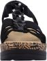 Rieker Plateausandaaltjes Zomerschoen vakantieschoen sandalette met decoratief sieraandeel - Thumbnail 15
