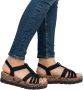 Rieker Plateausandaaltjes Zomerschoen vakantieschoen sandalette met decoratief sieraandeel - Thumbnail 10