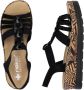 Rieker Plateausandaaltjes Zomerschoen vakantieschoen sandalette met decoratief sieraandeel - Thumbnail 11