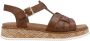 Rieker Sandalen Dames Cognac - Thumbnail 7