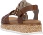 Rieker Sandalen Dames Cognac - Thumbnail 14